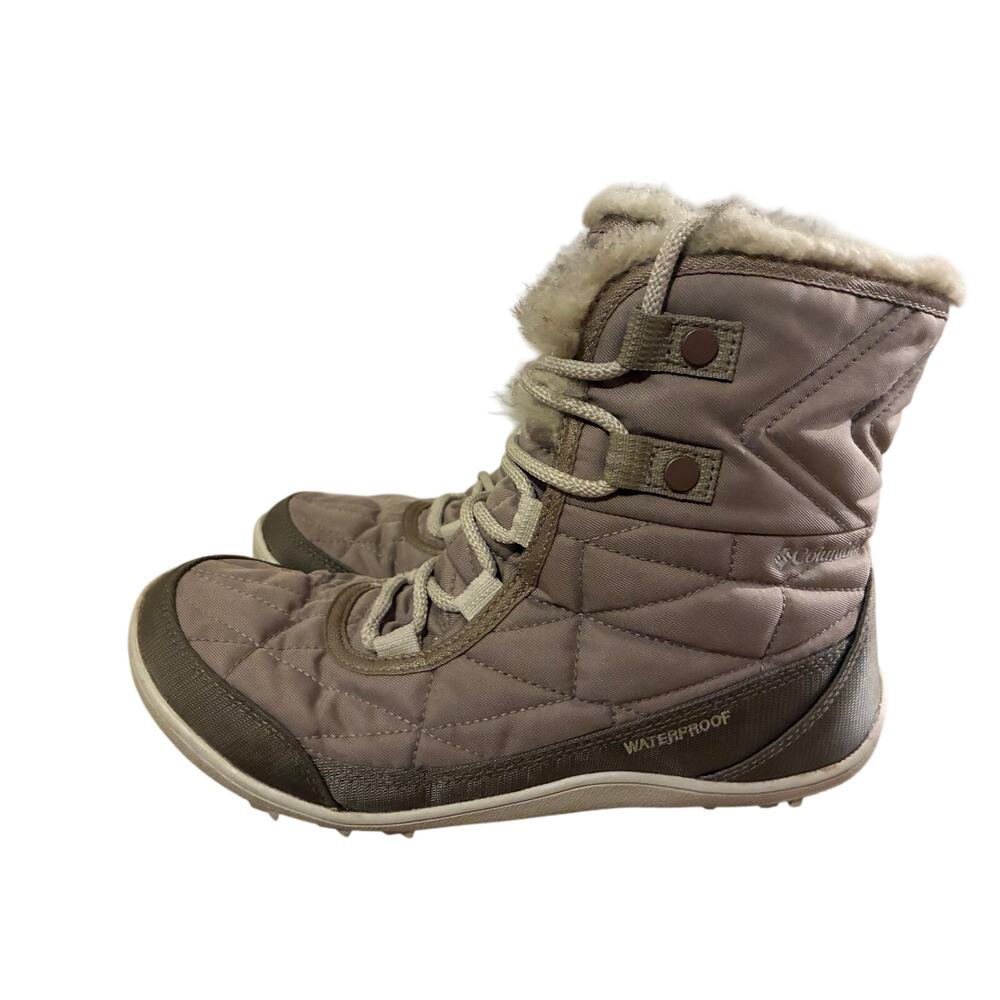 Columbia Minx Shorty III Waterproof Winter Boots Oxford Tan Fawn